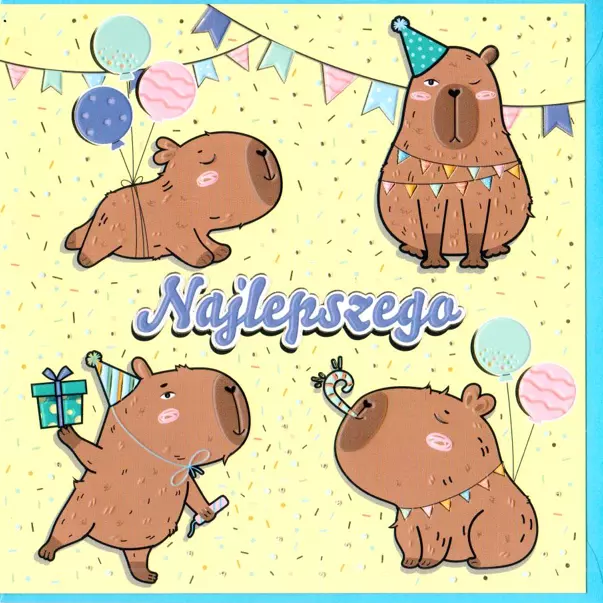 Karnet w kapibary - Papiernicze i szkolne