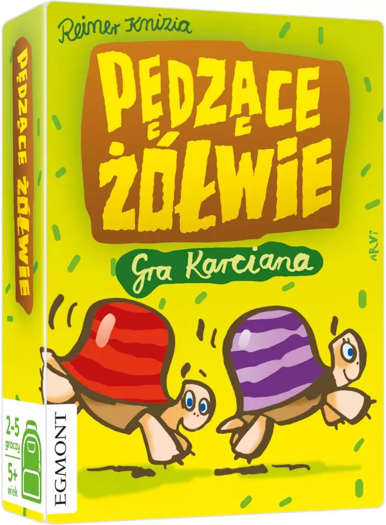 Pędzące żółwie. Gra karciana - Gry