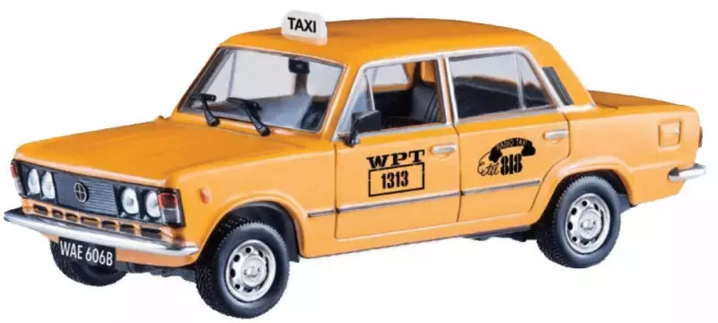 Pojazd PRL Fiat 125P Zmiennicy - Zabawki
