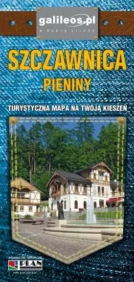 Mapa kieszonkowa - Szczawnica, Pieniny - Książki