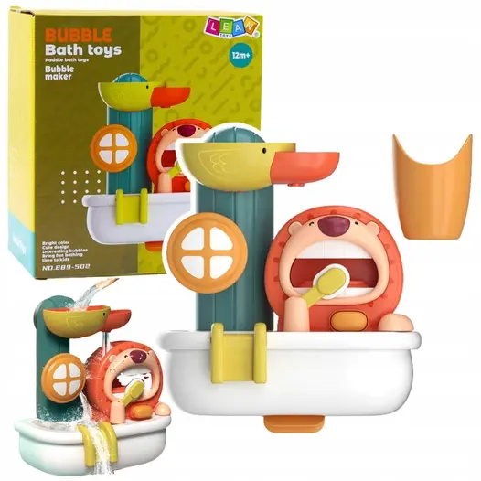 Zabawka Do Kąpieli Maszynka Do Robienia Piany Lew Kaczka - Zabawki