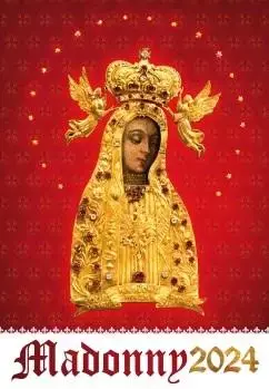 Kalendarz 2024 Ścienny Madonny - Książki