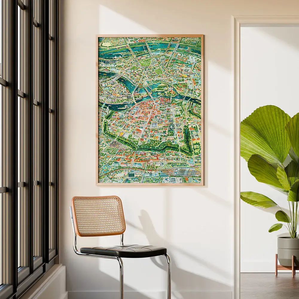 Puzzlove CzuCzu 1000 elementów. Miasto Wrocław - Puzzle