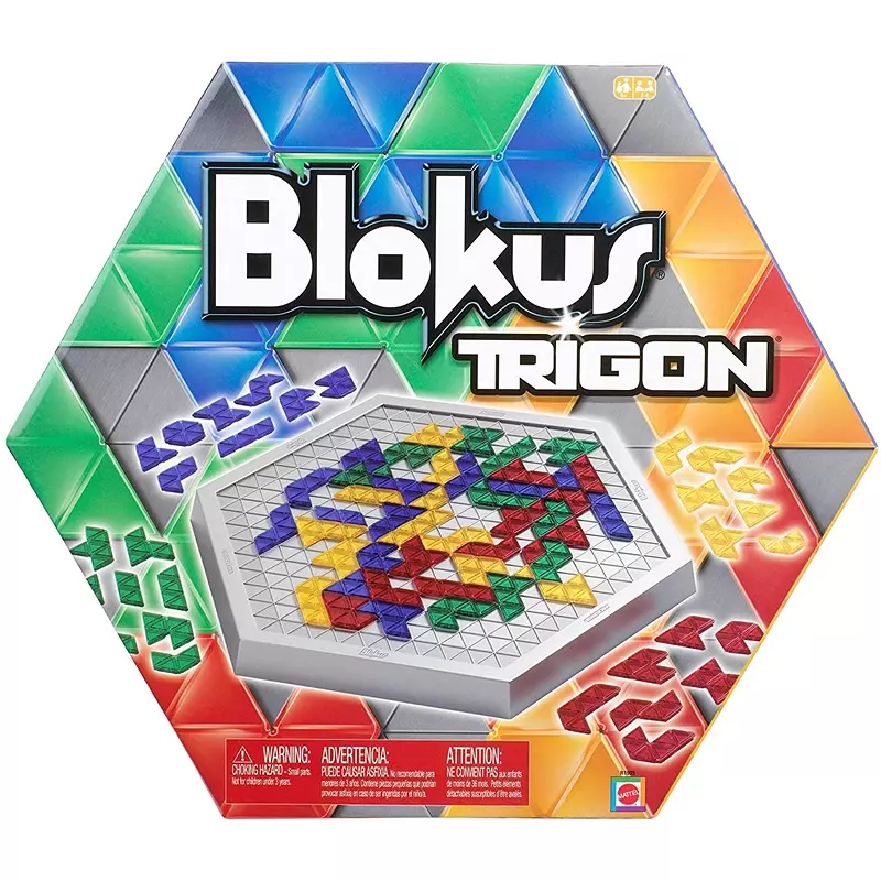 Mattel. R1985 Blokus Trigon - Gry
