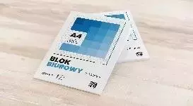 Blok biurowy A4/100K kratka (5szt) - Papiernicze i szkolne