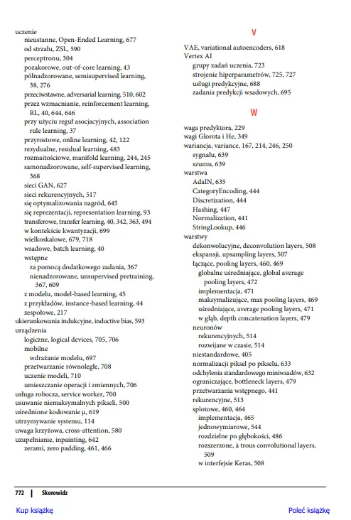 Uczenie maszynowe z użyciem Scikit-Learn, Keras i TensorFlow - Książki