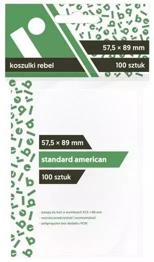Koszulki Standard American 5.7 x 8.9 cm (100 sztuk) - Gry