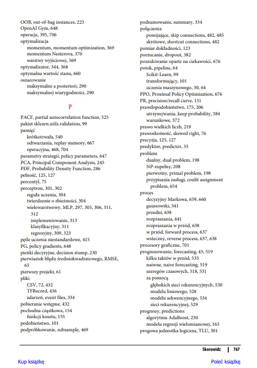Uczenie maszynowe z użyciem Scikit-Learn, Keras i TensorFlow - Książki