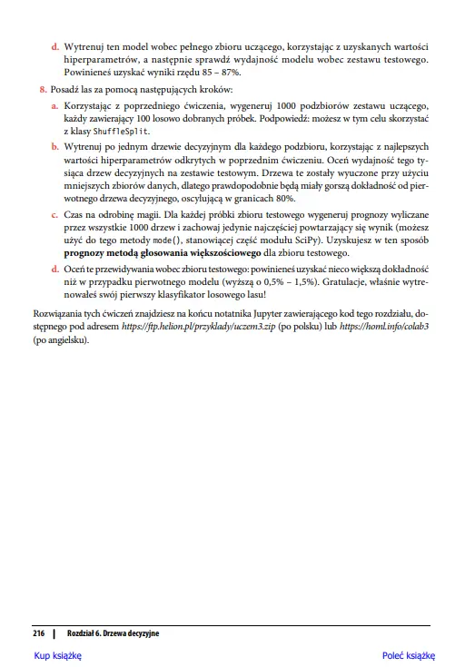 Uczenie maszynowe z użyciem Scikit-Learn, Keras i TensorFlow - Książki