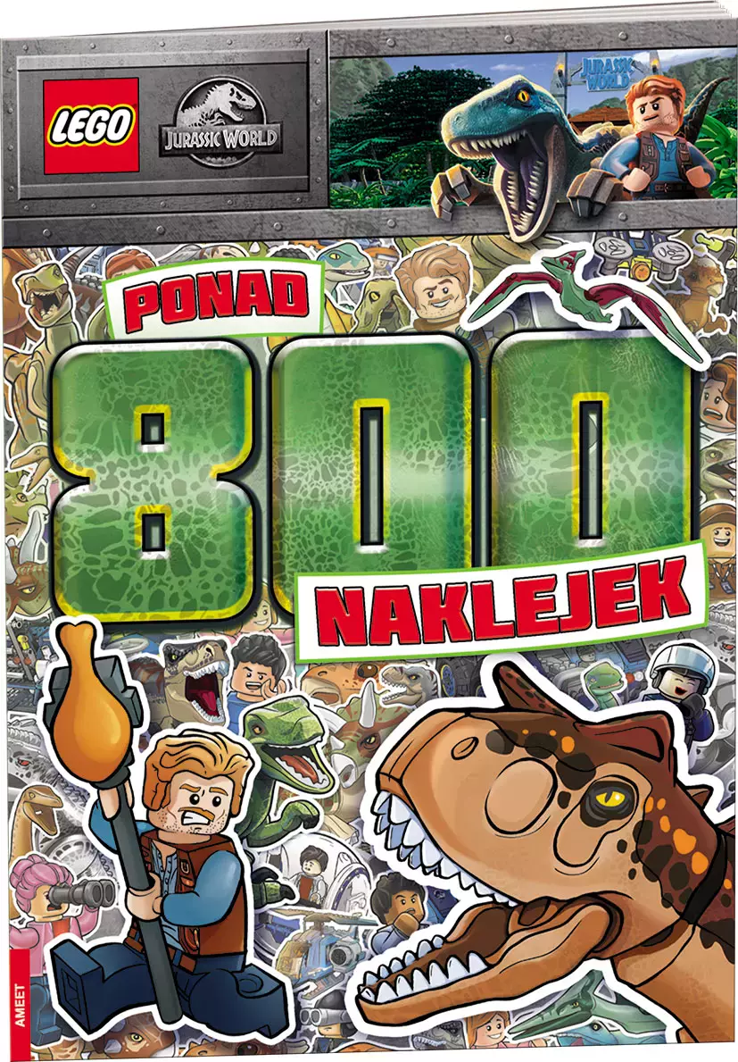 LEGO Jurassic World. Ponad 800 naklejek - Książki