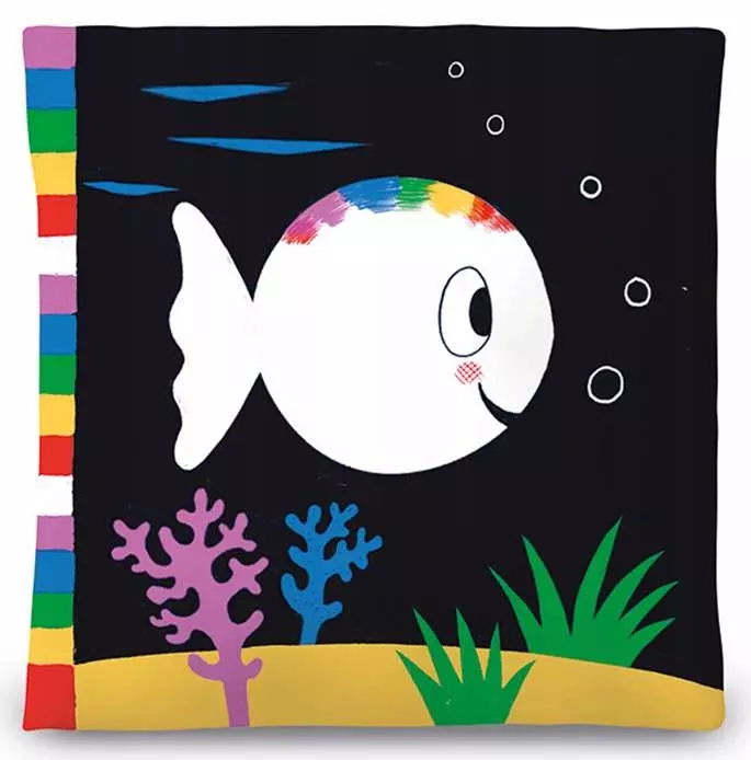 Moja pierwsza rybka. Książeczka sensoryczna