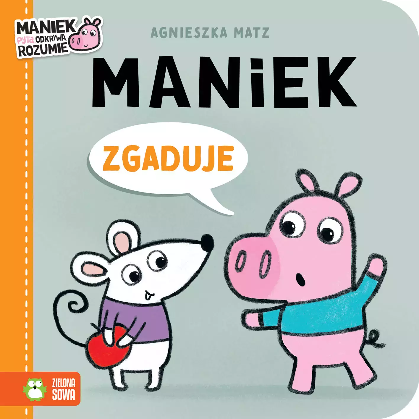 Maniek zgaduje - Książki