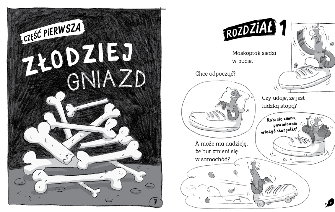 Odlotowe gołębie odpalają gniazdolot - Książki