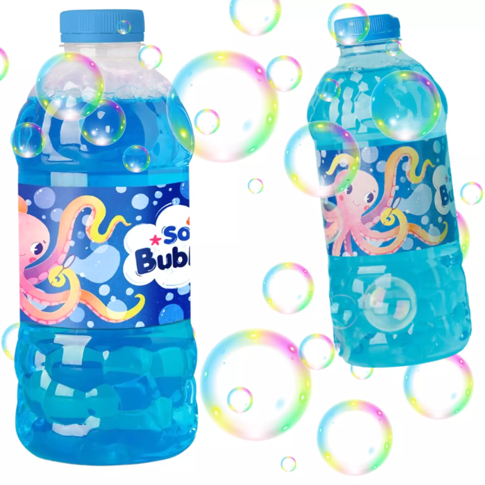 Płyn do baniek mydlanych, ośmiornica, 1000 ml - Zabawki