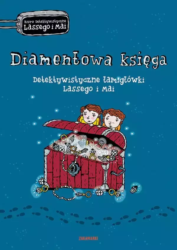 Diamentowa księga. Detektywistyczne łamigłówki Lassego i Mai - Książki