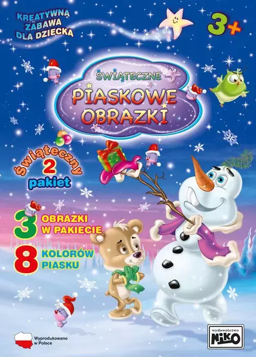 Piaskowe obrazki. Pakiet świąteczny nr 2 - Zabawki