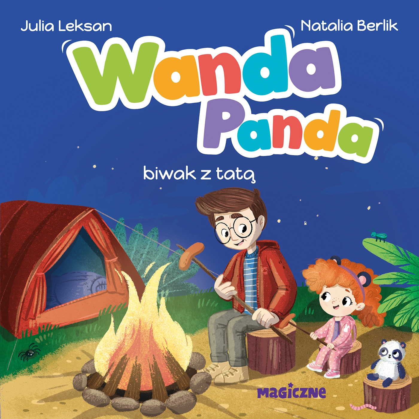 Wanda Panda. Biwak z tatą - Książki