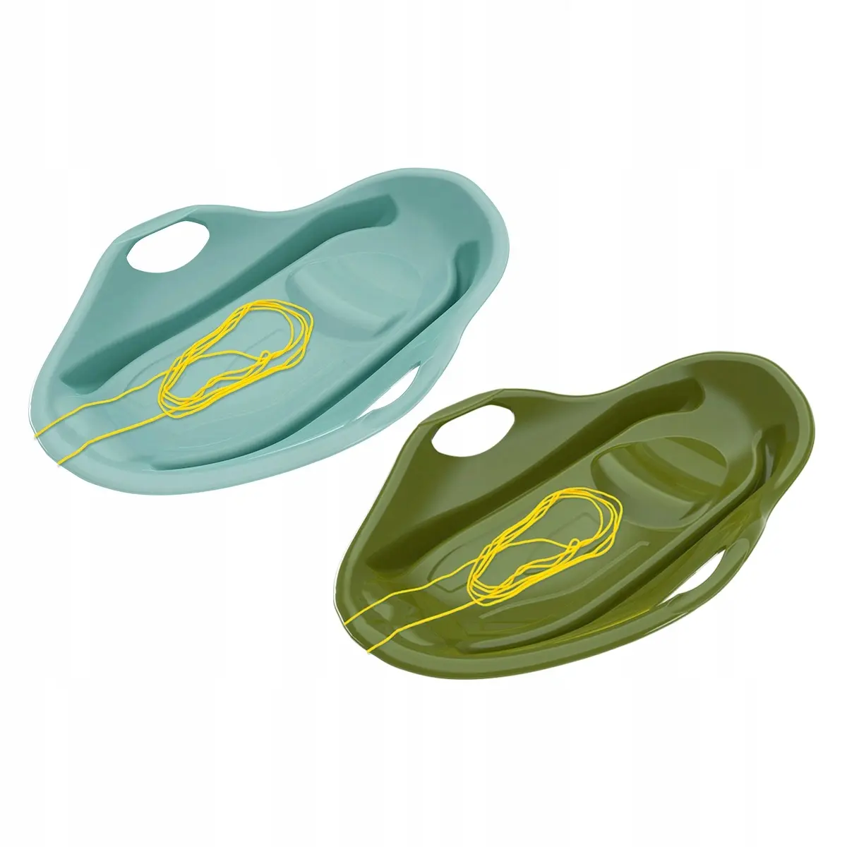 Plastikowe Sanki dla dzieci Zima Zabawa ŚLIZG SANKI - Zabawki