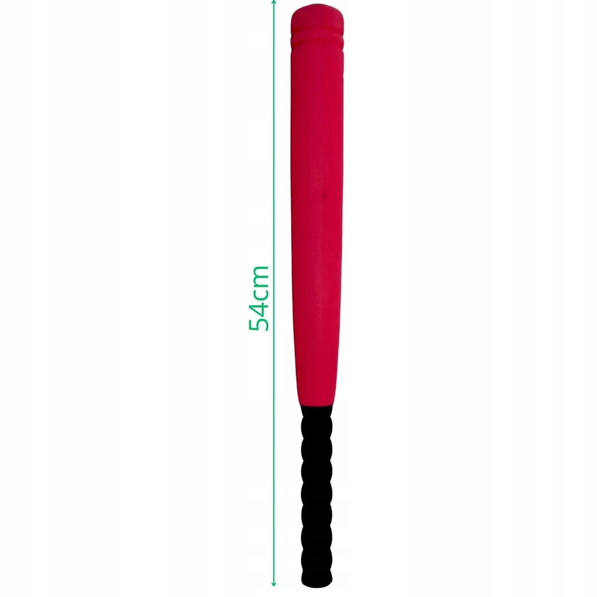 Kij do Baseballa Junior 54CM z Piłką Soft Czerwony - Elektronika i akcesoria