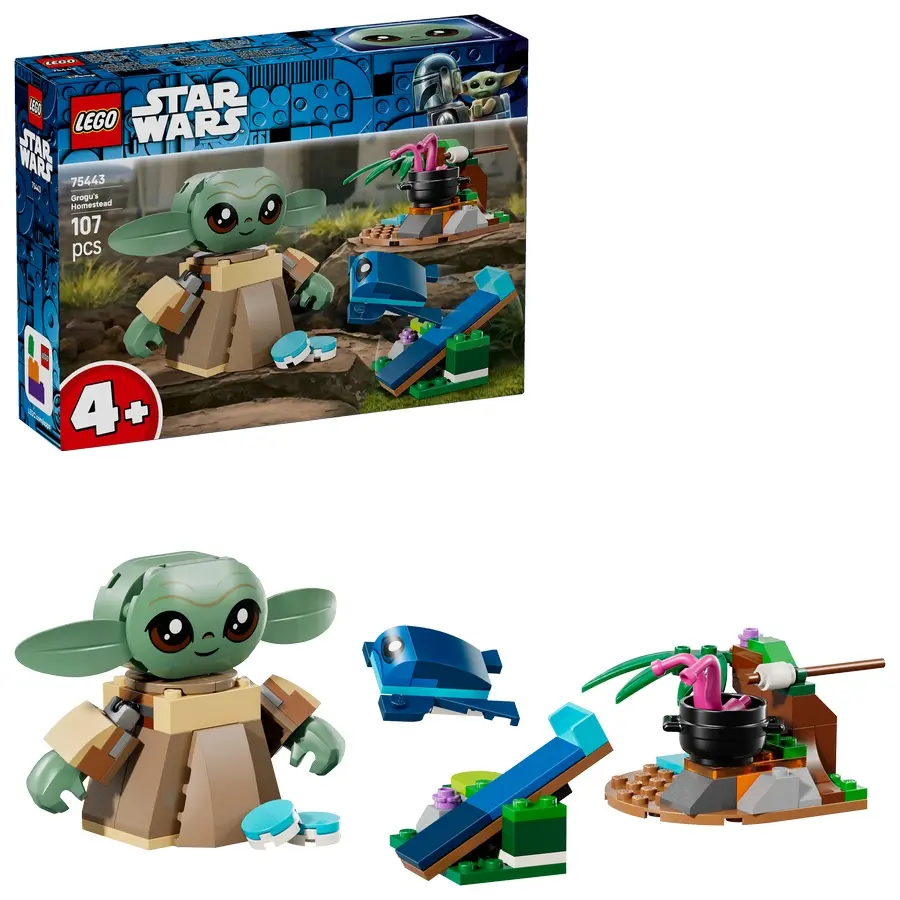 LEGO Star Wars 75443 DOM GROGU - Zabawki