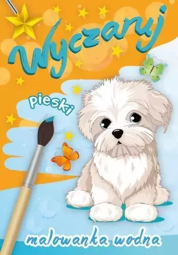 Malowanka wodna. Wyczaruj pieski - Książki