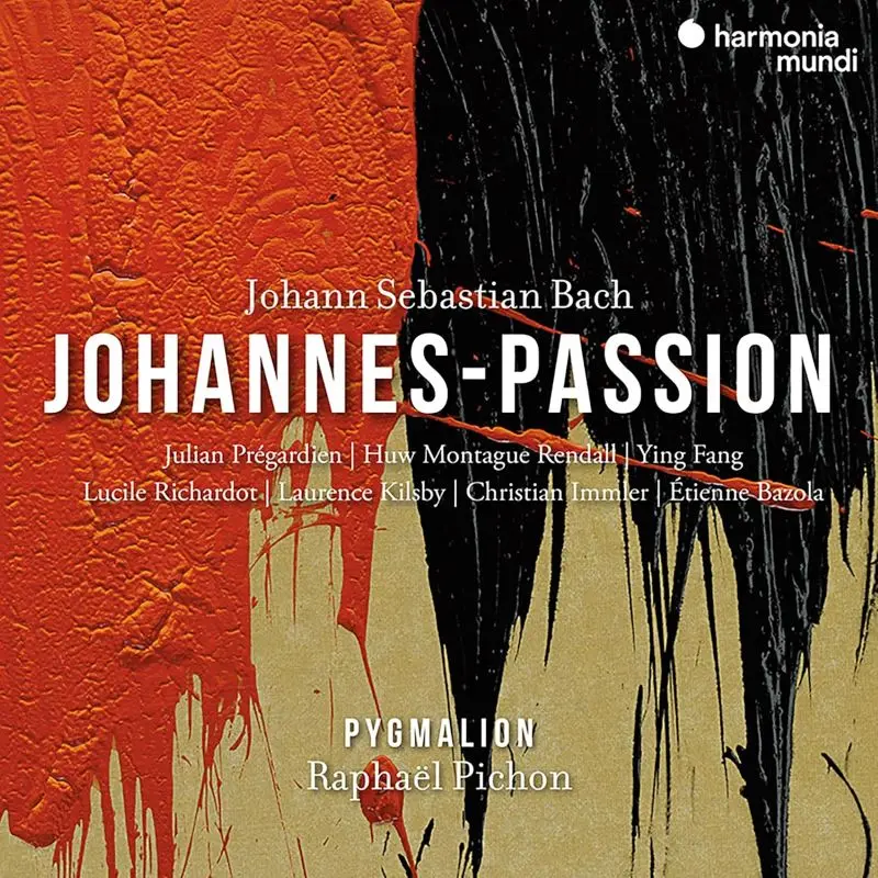 Johannes-Passion BWV 245 Pichon Ensemble Pygmalion Pregardien Huw Montague Rendall, CD - Muzyka