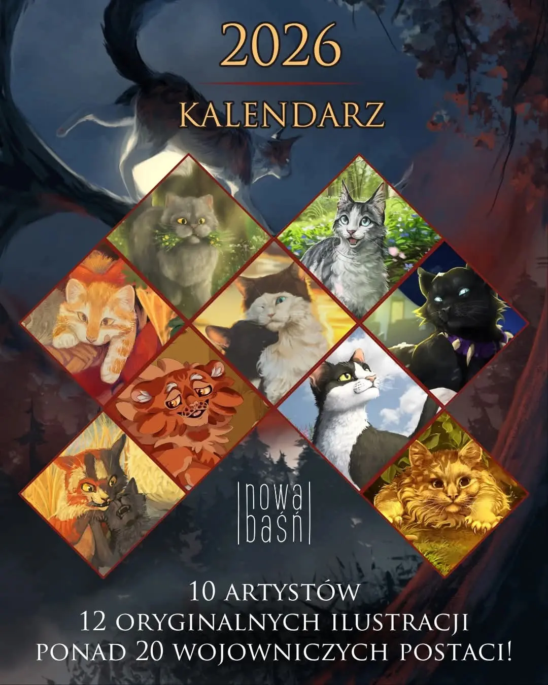 Kalendarz Wojownicy 2026 - Książki