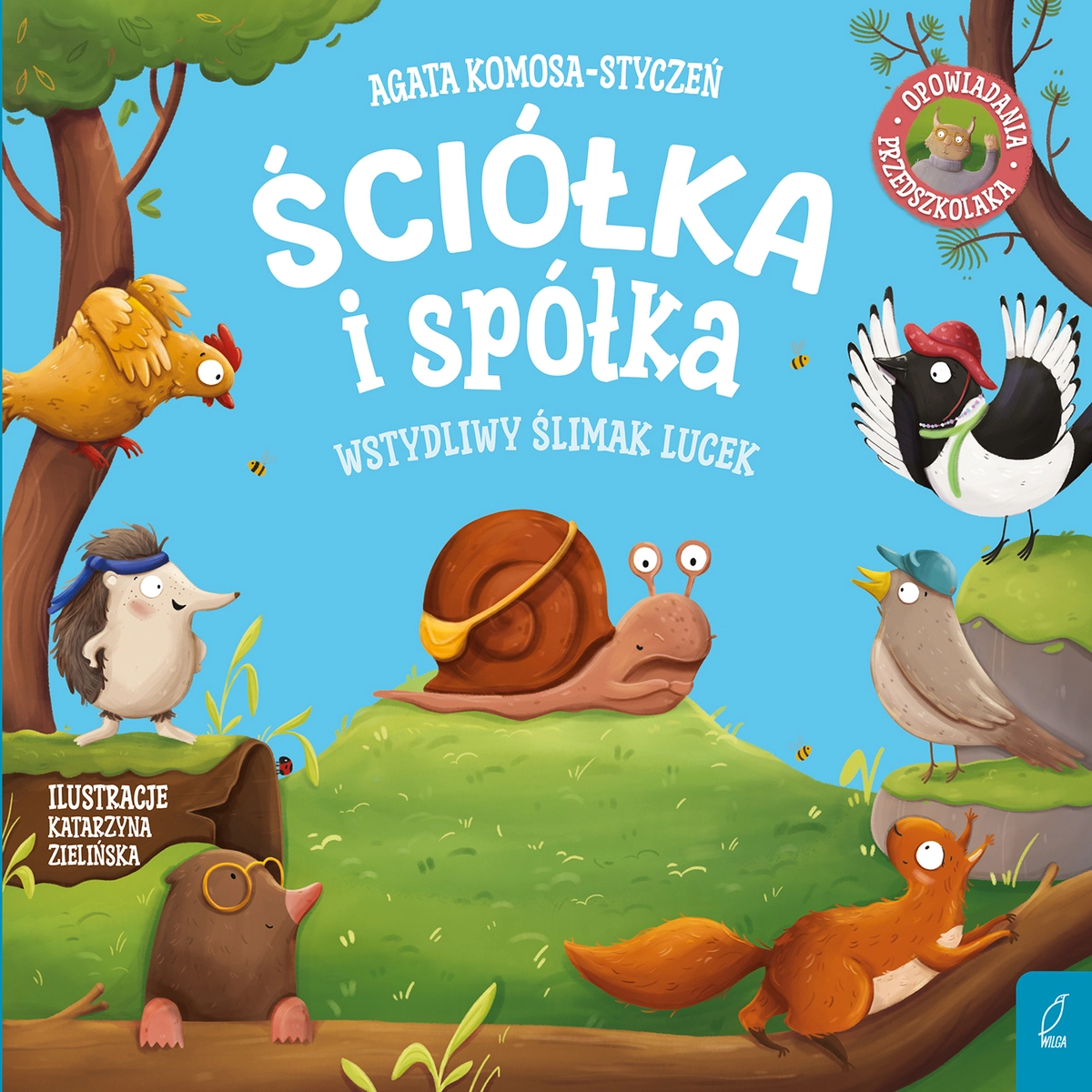 Ściółka i spółka. Wstydliwy ślimak Lucek - Książki