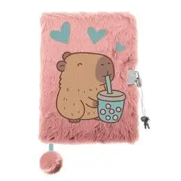 Pamiętnik z kłódką włochacz A5/96K Cappy - Papiernicze i szkolne