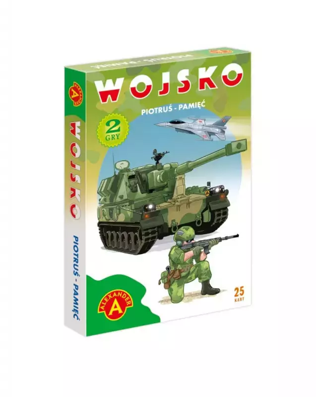 Karty Piotruś. Wojsko - Gry