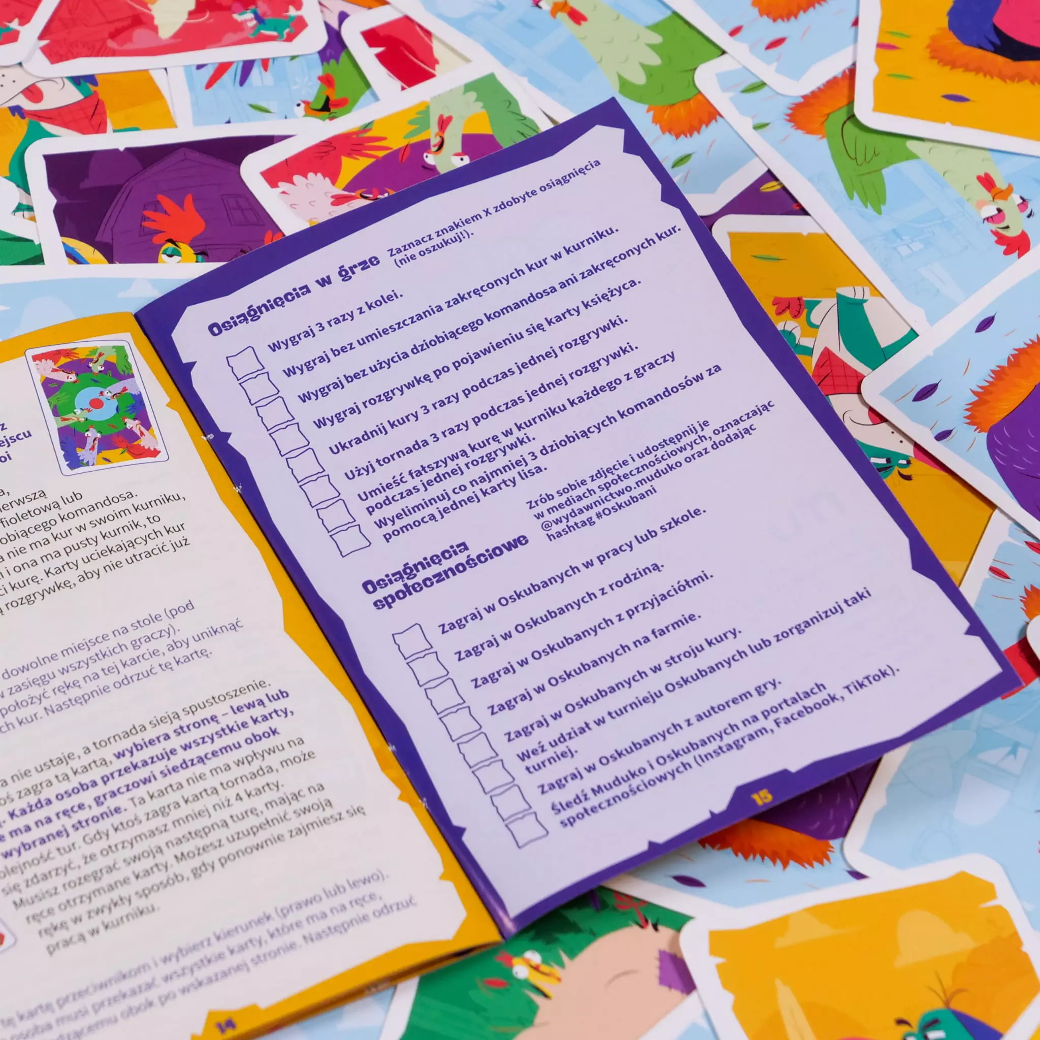 Oskubani. Humorystyczna gra karciana - Gry