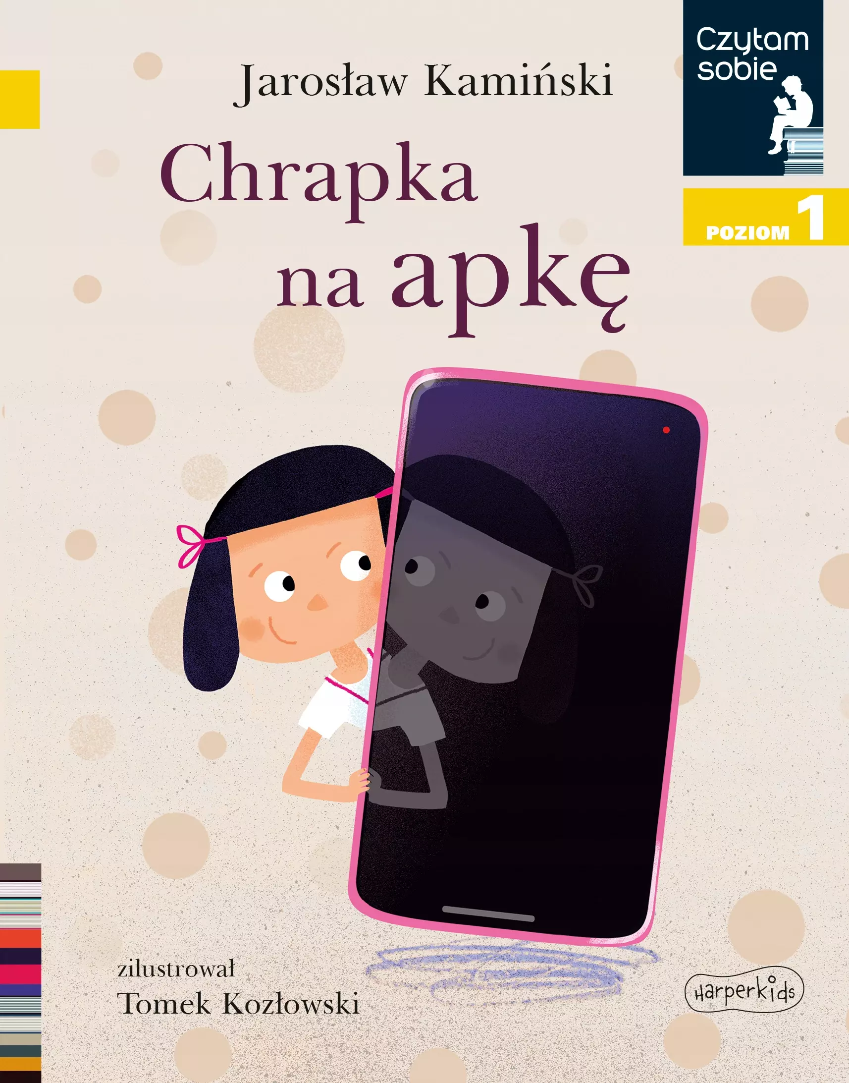 Czytam sobie. Poziom 1. Chrapka na apkę - Książki