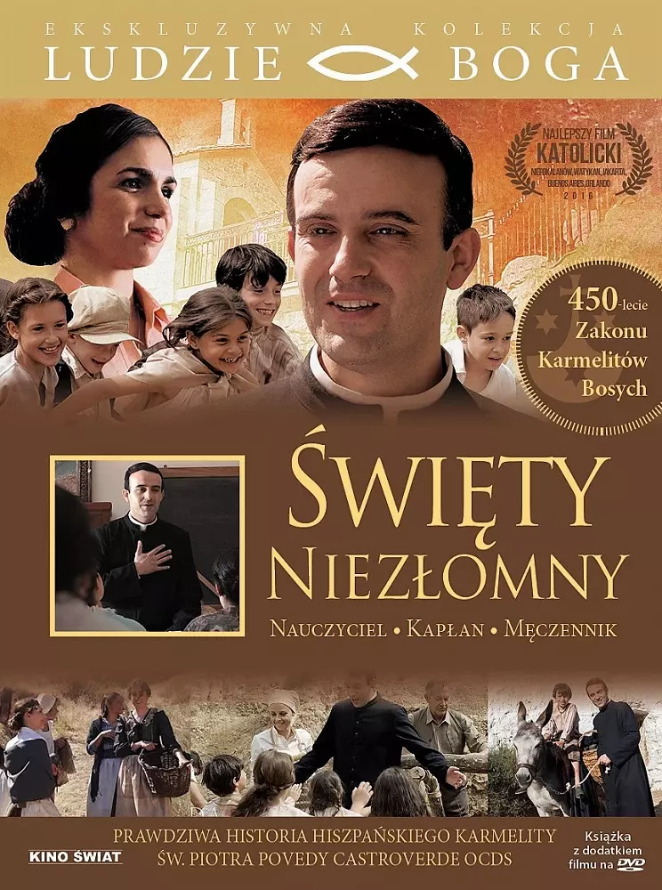 Kolekcja Ludzie Boga. Święty niezłomny, DVD + booklet - Książki