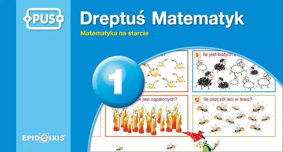 PUS. Dreptuś Matematyk 1 - Książki