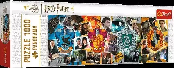 Puzzle 1000 elementów. Cztery Domy Hogwartu
