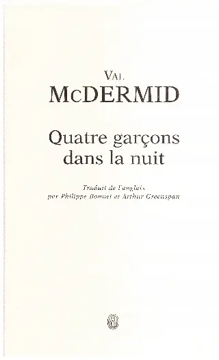 Quatre garcons dans la nuit - Książki