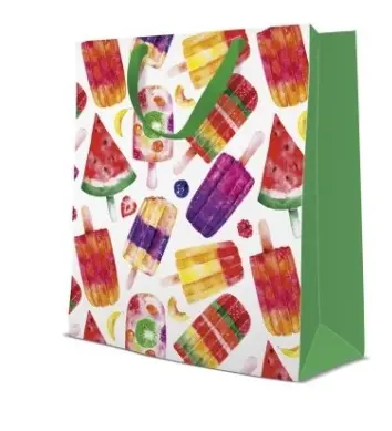 Torebka prezentowa Lody, duża - Papiernicze i szkolne