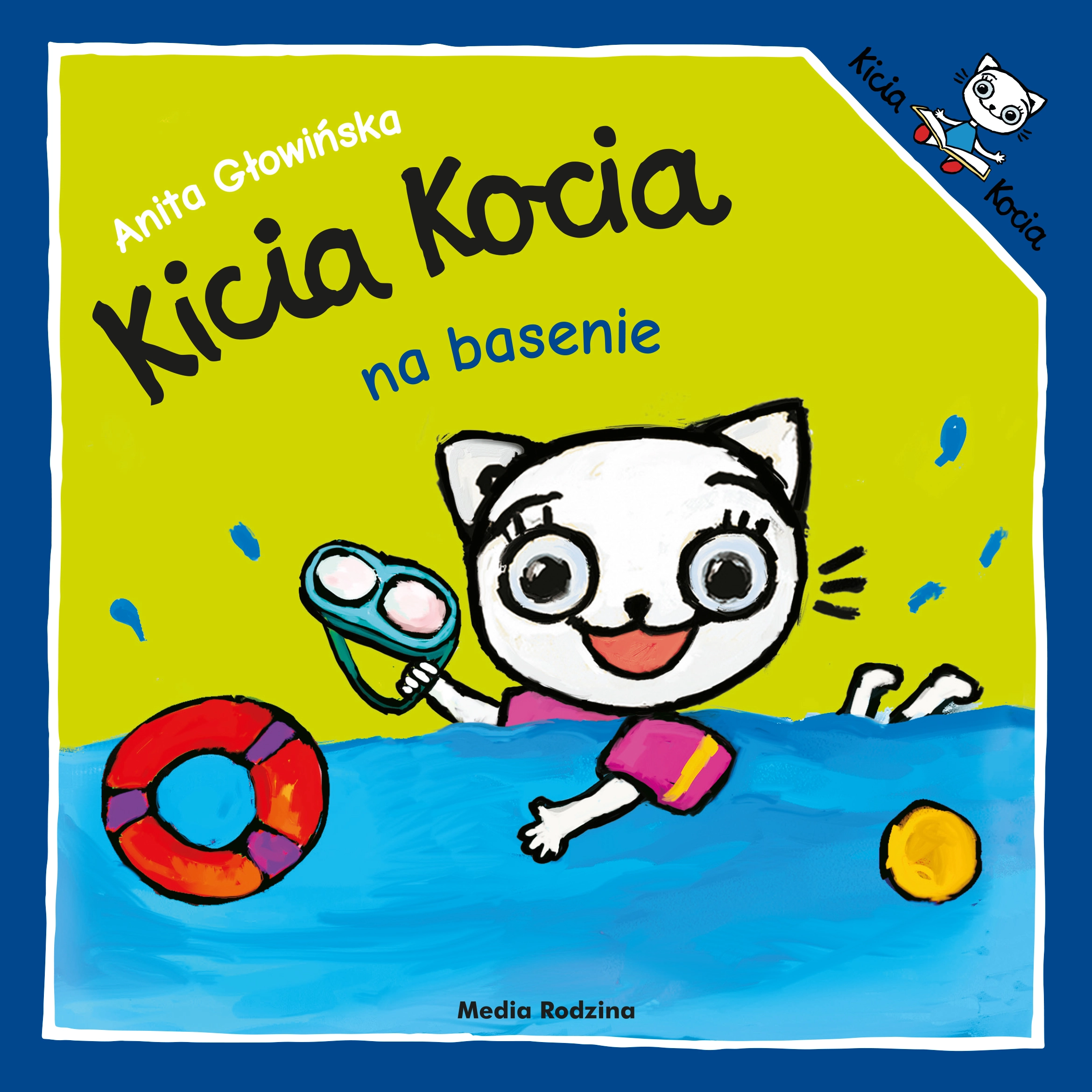 Kicia Kocia na basenie - Książki