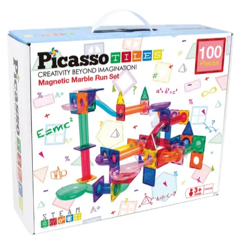 Tor kulkowy, magnetyczny (100 elementów) - Zabawki