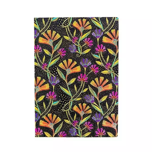 Notatnik w kropki Paperblanks Wild Flowers Midi Flexi