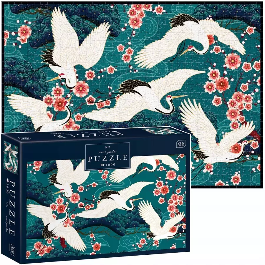 Puzzle 1000 elementów. Tajemniczy ogród 2 - Puzzle