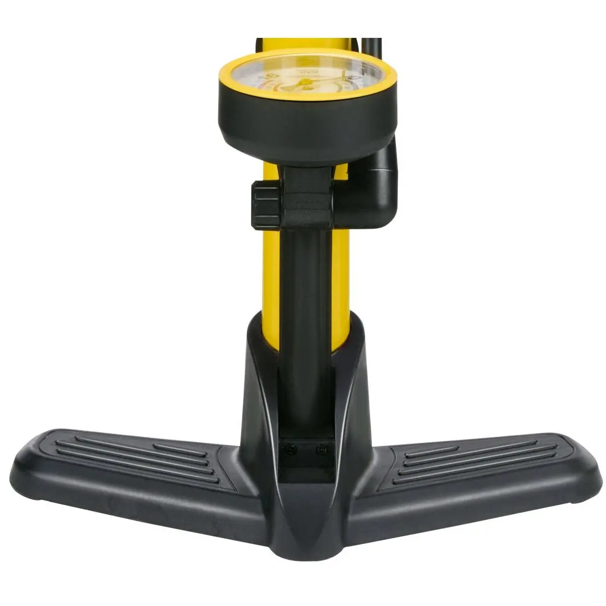 Pompka Warsztatowo Rowerowa 230PSI (16BAR) z Manometrem Żółty Dunlop - Elektronika i akcesoria
