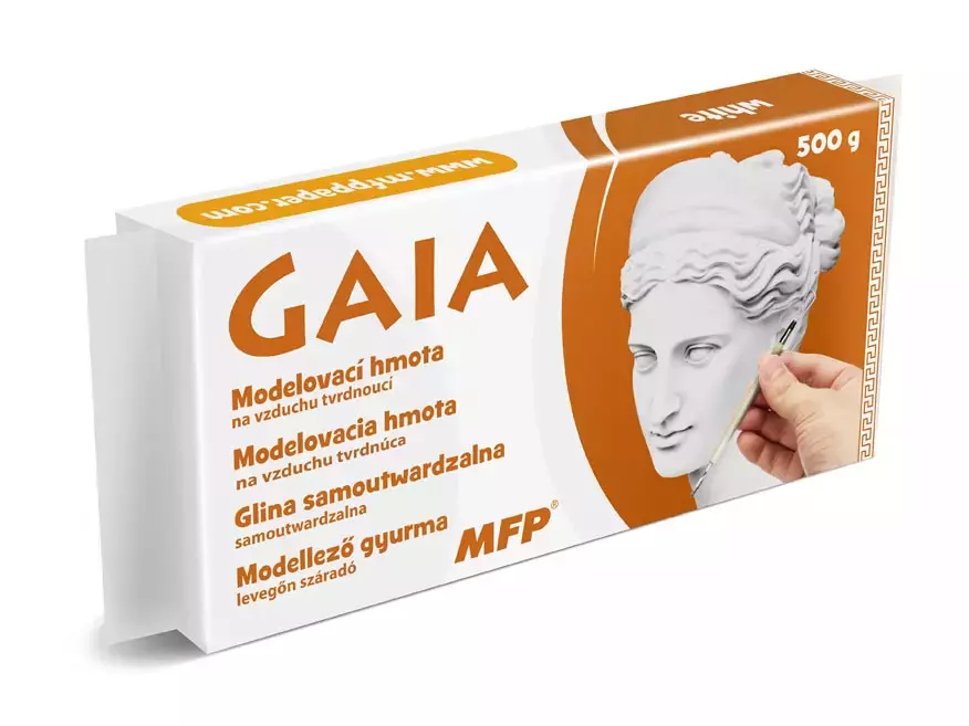 Glina samoutwardzalna GAIA biała 500 g 5300980 - Papiernicze i szkolne