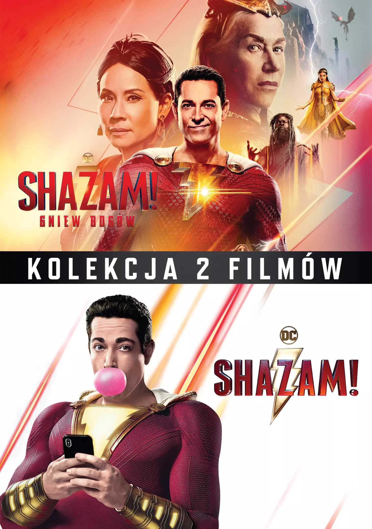 Shazam! Kolekcja 2 filmów, 2 DVD - Filmy