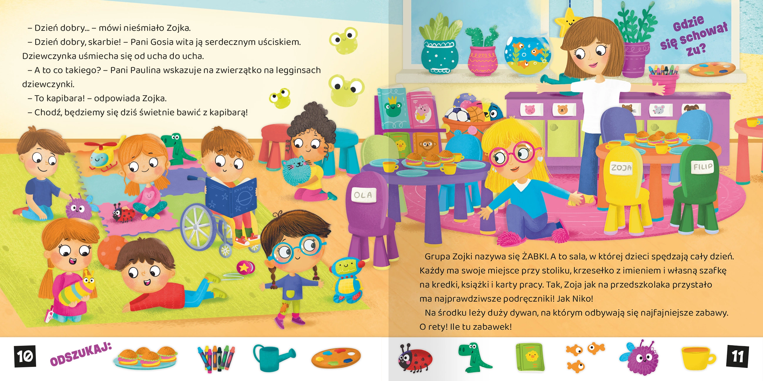 Zojka i Zu. W przedszkolu - Książki