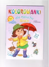 Kolorowanki dla malucha. Basia - Książki