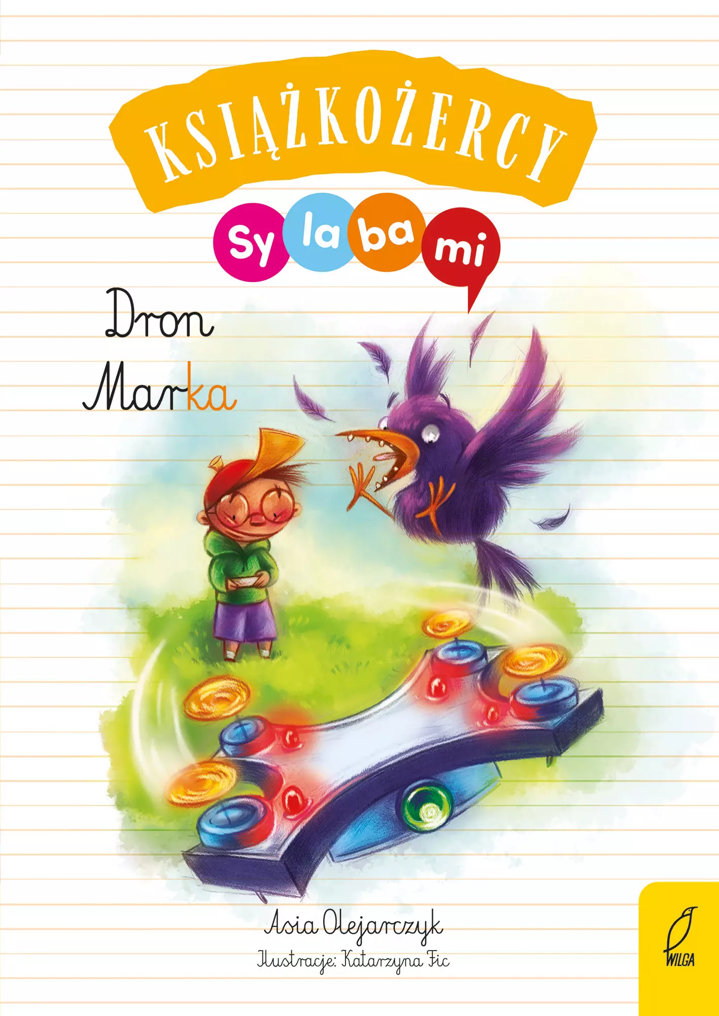 Książkożercy sylabami. Dron Marka - Książki