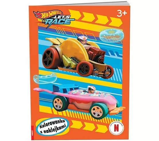 Hot Wheels?. Kolorowanka z Naklejkami - Książki