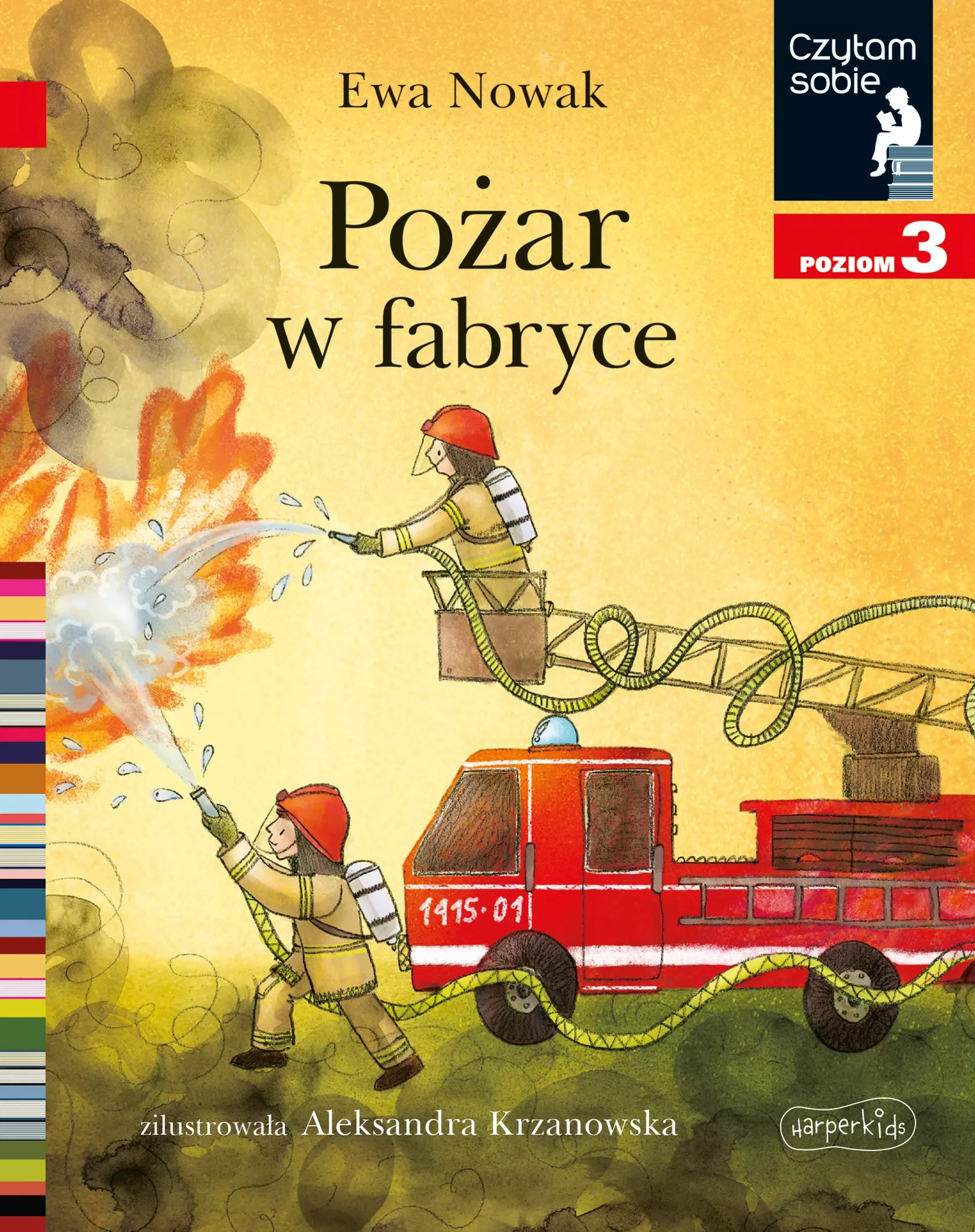 Czytam sobie. Poziom 3. Pożar w fabryce - Książki