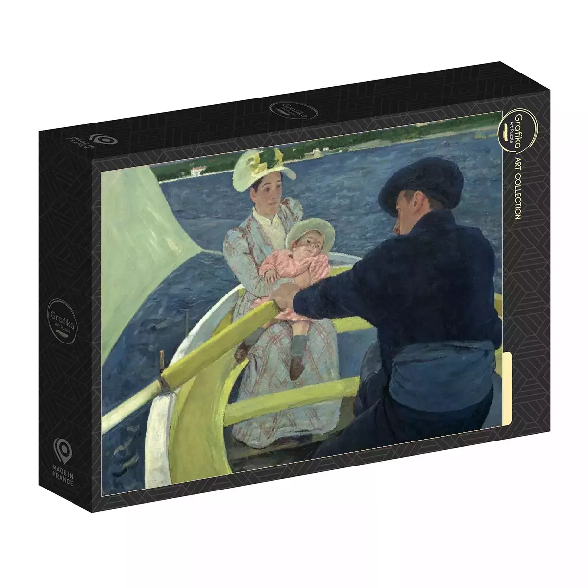 Puzzle 1000 elementów. Wyprawa na łodzi, Mary Cassatt, 1894